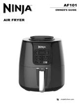 Ninja AF101 Air Fryer 4 Qt Black Gray Owner's manual