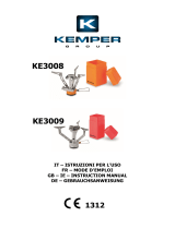 Kemper KE3008 Stoves and Lamps User manual