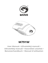 Marvo M791W Dual Mode Gaming Mouse User manual