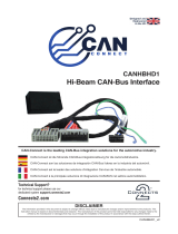 CAN CONNECT CANHBHD1 Hi-Beam CAN-Bus Interface User manual
