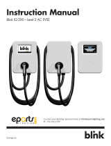 Blink Fast IQ 200 Level 2 EV Charger User manual