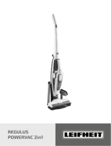 LEIFHEIT 11925 Regulus PowerVac 2-In-1 Cordless Vacuum Cleaner User manual