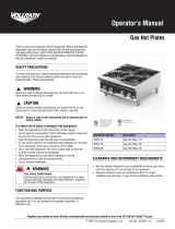 Vollrath 40736 Hot Plate User manual