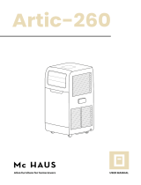 Mc Haus Artic-260 Portable Air Conditioner User manual