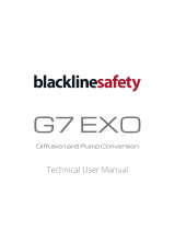 Blackline safety G7 EXO Diffusion and Pump Conversion User manual