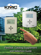 KMC Controls BAC-1x0063CW FlexStat Controllers Sensors User guide