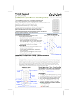 .vivint M/N: KP01 User manual