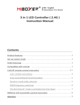 Miboxer FUT037P 3 in 1 LED Controller ( 2.4G ) User manual