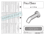 Pfister 015-900Y Specification and Owner Manual