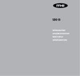m-e SDO-10 User manual