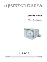 FOS CLIMATE HORN Owner's manual
