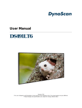 Dynascan DS491LT6 49 Inch 5500 nits Ultra High Brightness User manual