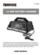 Traveller 1714478 10 AMP Battery Charger User manual