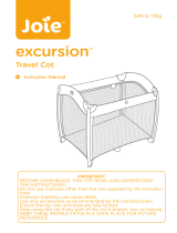 Joie EXCURSION TRAVEL COT User manual