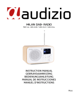 audizio 102.210 Milan Dab+ Radio User guide