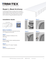 Trim-Tex 3810 Super L Bead Archway Installation guide