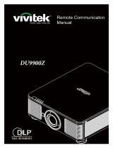 Vivitek DU9900Z-BK Remote Communication Projector Owner's manual