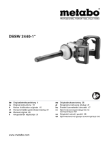 Metabo DSSW 2440-1" Operating instructions