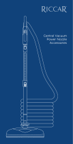 Riccar B503-7000 Central Vacuum Power Nozzle Accessories User manual