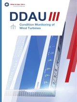 Bruel Kjaer Vibro DDAU III Monitoring of Wind Turbines Operating instructions