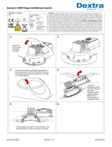 Dextra DIL-0151-0002 Generic Infill Ring Ceiling Light Installation guide