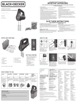 Black and Decker Appliances MX400B-LA User guide