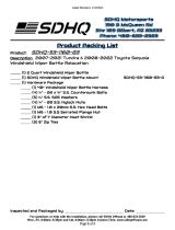 SDHQ -53-1160-G3 Windshield Wiper Bottle Relocation User manual