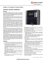 Notifier N16e/x Fire Alarm Control Panel Owner's manual