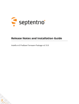 SEPTENTRIO AsteRx-m3 ProBase Firmware Package v4.10.0 Installation guide