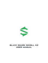 Black Shark SIXGILL K2 Mechanical Gaming Keyboard User manual