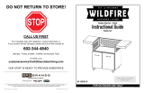 Wildfire WF-CART30-CG 30-Inch Griddle Cart Installation guide