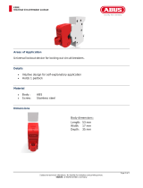 Abus 4003318777950 Datasheet