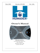Humidex GVS-SD2-HEDX User manual