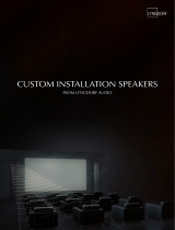 LYNGDORF LS-1000 Series Line Source Speaker Installation guide