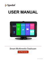 Spedal CL796 Smart Multimedia Dashcam User manual