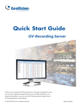 Geovision 250-VR256-000 GV Recording Server User guide
