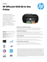 HP OfficeJet 4650 All-in-One Printer User manual