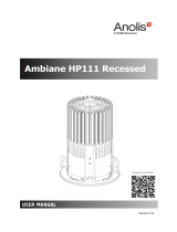 Anolis Ambiane HP111 Recessed User manual