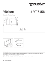 Duravit VT7158 Mounting Instruction