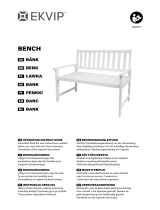 EKVIP 022273 Bench User manual