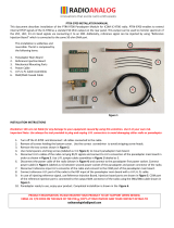 RADIOANALOG PTRX-9700 Panadapter Kits Installation guide