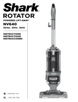 Shark NV640 Series Rotator Professional Lift-Away User manual