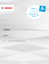 Bosch HBG7542B1/01 User manual and assembly instructions