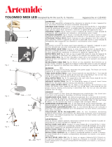 Artemide Tolomeo Midi Tavolo LED Desk Lamp Installation guide