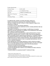 LEEDARSON 11A19060WCCTM LED Lamp User manual