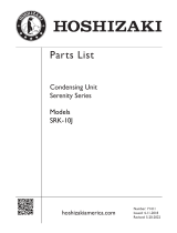 Hoshizaki SRK-10J Condensing Unit User manual