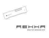 Schiit REKKR Desktop Speaker Amp User manual