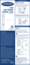 WAFERLOCK L700 Electronic Handle Lock User manual