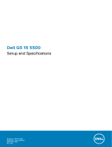 Dell G5 15 5500 Laptop User guide