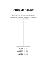 CHiQ MRF-467W Refrigerator User manual